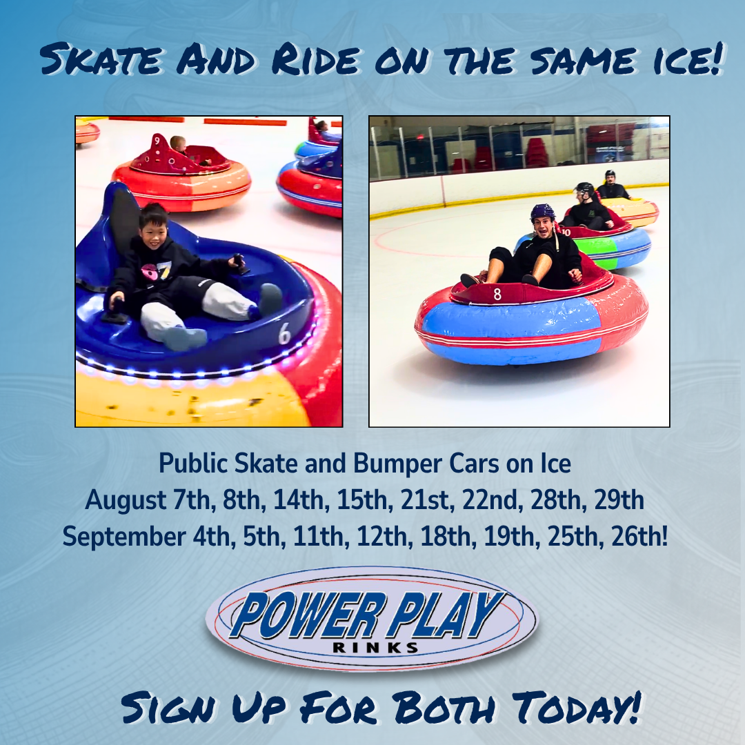 Bumper Car Website Schedule Graphic for 8 2 26