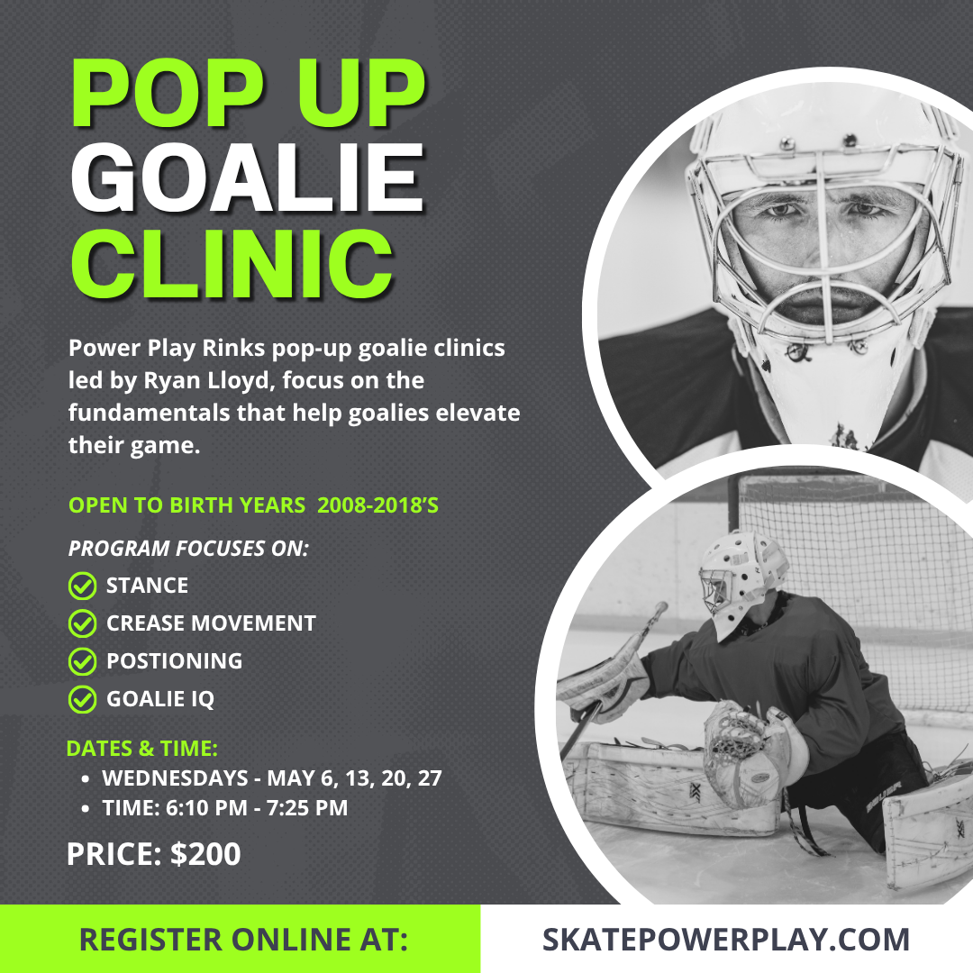 pop up goalie clinic
